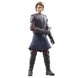 Vue de profil de la figurine Star Wars 9,5cm Ahsoka et Anakin Skywalker avec sabres laser
