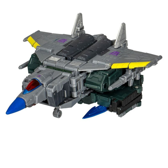 Accessoires de la figurine Transformers Legacy Overcharge : tête alternative, épée et deux fusils laser