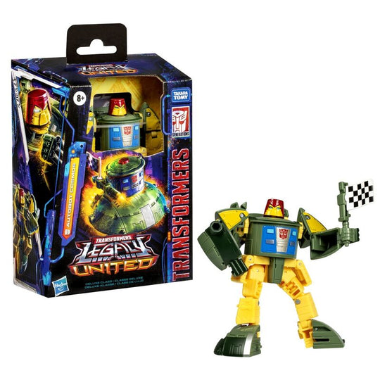 Packaging officiel Hasbro de la figurine Transformers Legacy United Autobot Cosmos Deluxe