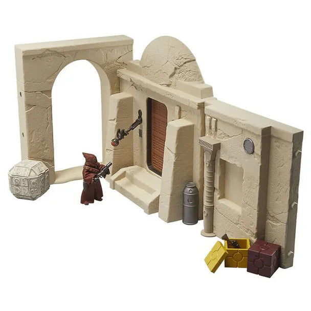 Détail de la tête de la figurine Jawa Mos Eisley de la collection Vintage HASBRO