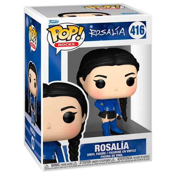 Détail de la figurine Funko POP Rosalia Motomami Tour montrant les couleurs et le design soigné