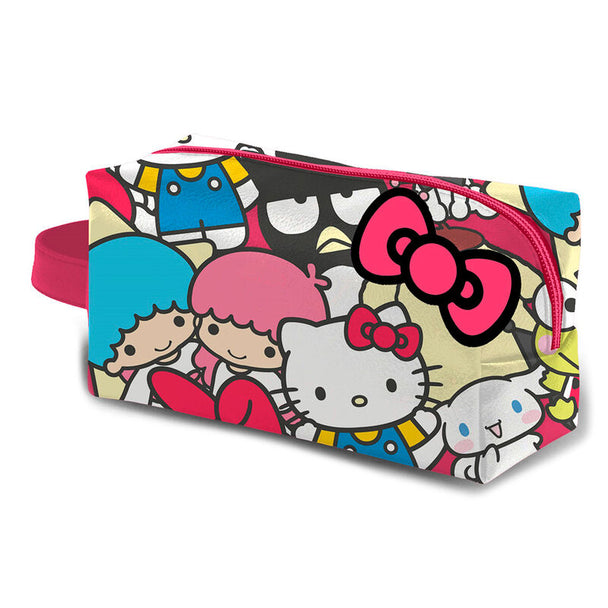 Vanity case Hello Kitty Friends de KARACTERMANIA, dimensions 27x13x13cm, design coloré et compact.