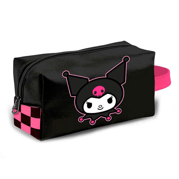 Vanity case Hello Kitty Kuromi KARACTERMANIA, dimensions 27x13x13cm, design kawaii et compact pour cosmétiques.