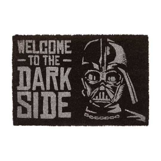 Paillasson Star Wars Dark Side 40x60cm vue de face avec design emblématique