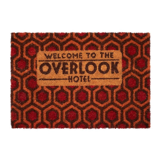 Paillasson The Shining Overlook Hotel vue de face avec design détaillé et couleurs vives