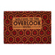 Paillasson The Shining Overlook Hotel vue de face avec design détaillé et couleurs vives