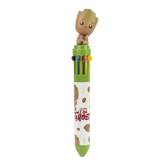 Stylo 3D Marvel I Am Groot avec 10 couleurs différentes pour créations artistiques en 3D