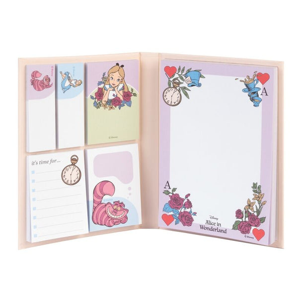 Bloc-notes Alice au Pays des Merveilles ERIK format A6 avec couverture illustrée colorée