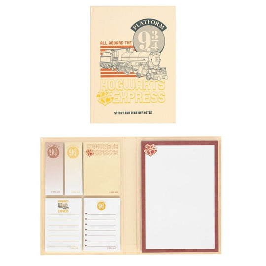 Bloc-notes Harry Potter Platform 9 3/4 format A6 avec couverture illustrée