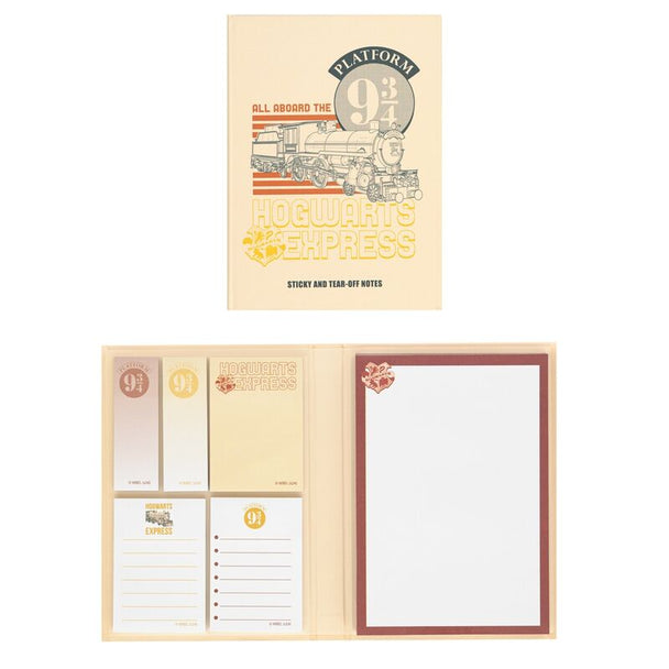 Bloc-notes Harry Potter Platform 9 3/4 format A6 avec couverture illustrée