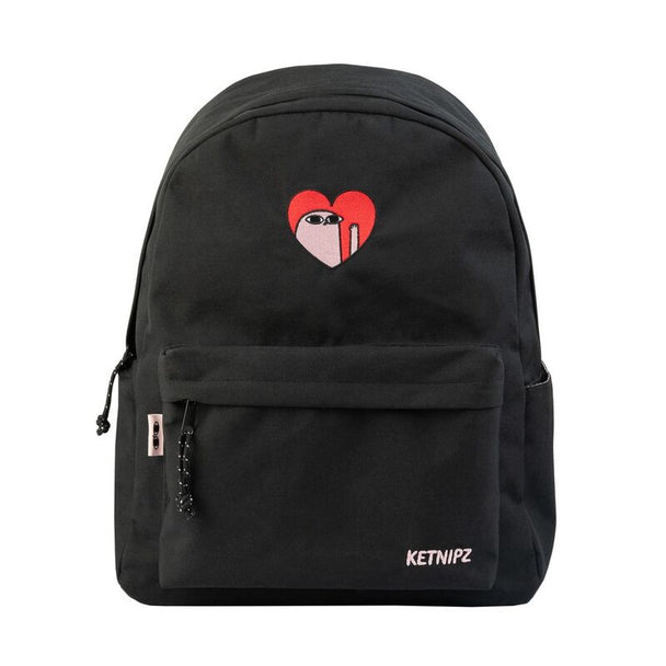 Sac à dos Ketnipz ERIK en polyester avec poche principale zippée vue de face