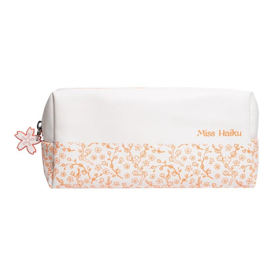 Trousse Miss Haiku ERIK vue de face avec fermeture éclair fermée, dimensions 19,5x10x7,5 cm