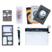 Vue d’ensemble du kit papeterie Disney The Nightmare Before Christmas avec stylos, carnets et trousse ERIK