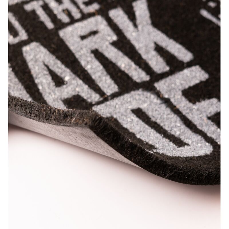 Détail de la base antidérapante en PVC du paillasson Star Wars ERIK