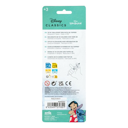 Stylo 3D avec 10 couleurs différentes pour créer des œuvres artistiques variées