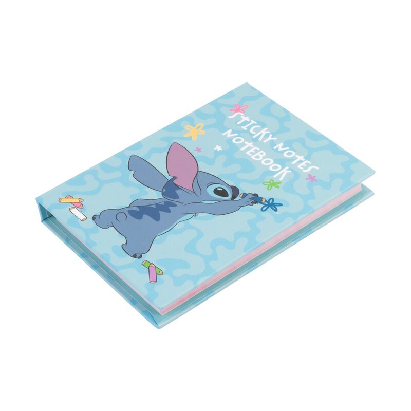 Bloc-notes intérieur du carnet Disney Stitch avec pages blanches prêtes à être écrites