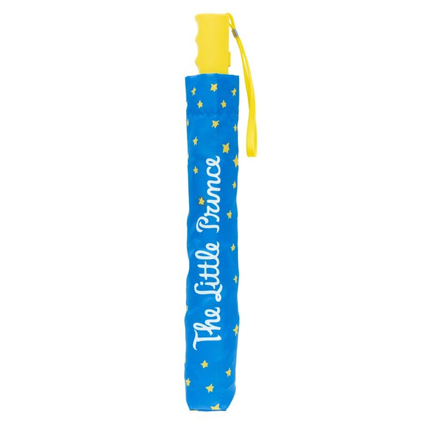Détail de la poignée en PVC avec bouton d'ouverture automatique du parapluie Le Petit Prince ERIK
