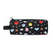 Image détaillée de la fermeture éclair robuste de la trousse BT21 Cool, garantissant une bonne protection des fournitures