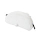 Détail du tissu pelucheux doux de la trousse BT21 RJ de 20 cm de longueur