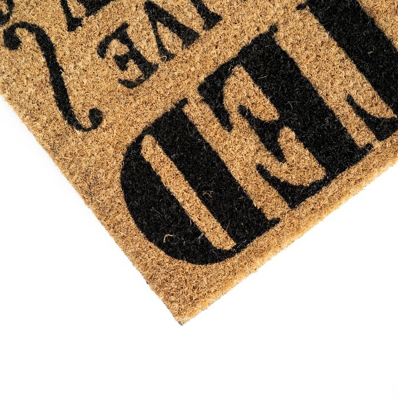 Base antidérapante en PVC du paillasson One Piece assurant stabilité et sécurité à l'entrée