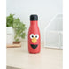 Profil latéral de la bouteille inox Elmo Sesame Street montrant sa hauteur et diamètre