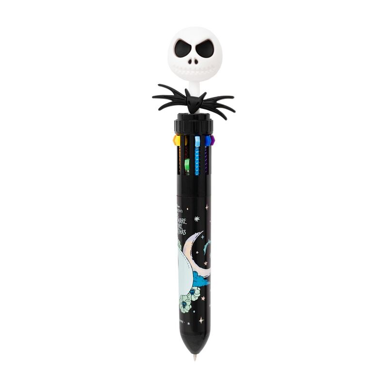 Détail des textures du topper Jack Skellington inspiré de The Nightmare Before Christmas