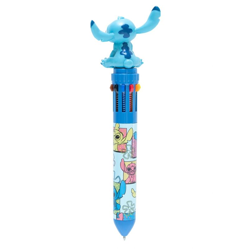 Ensemble complet comprenant la figurine Stitch et les 10 couleurs pour stylo 3D