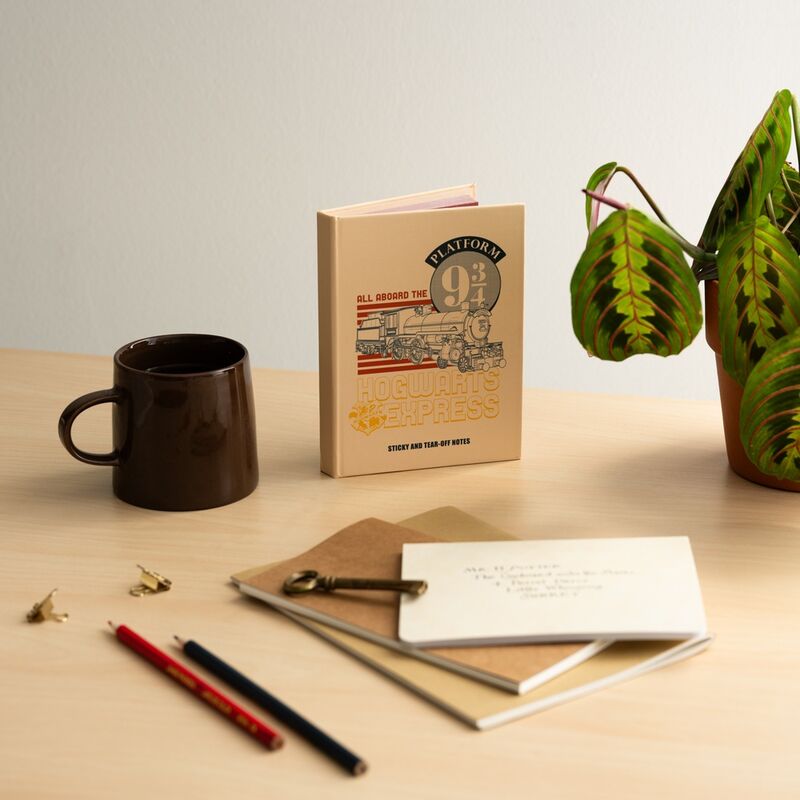 Ensemble complet du bloc-notes et des stickers Harry Potter ERIK