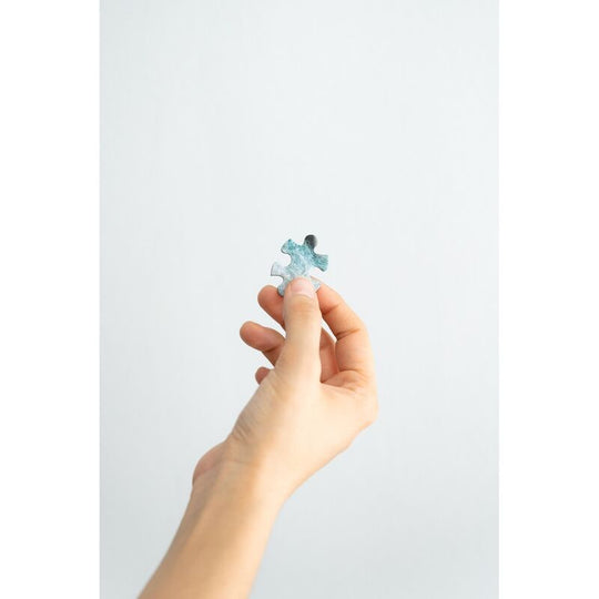 Photo du guide A4 inclus montrant l'image complète du puzzle Harry Potter et le Prisonnier d'Azkaban