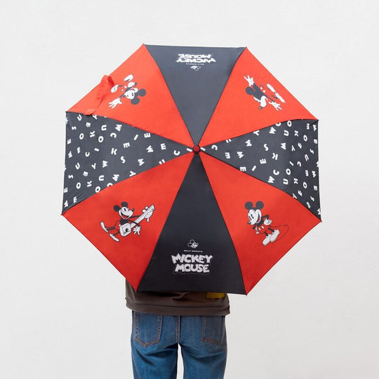 Parapluie Disney Mickey Foodie fermé, compact et facile à transporter avec logo ERIK