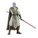 Zoom sur le visage expressif de la figurine Dagan Gera Star Wars