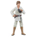 Vue latérale de la figurine Luke Skywalker montrant les détails du costume