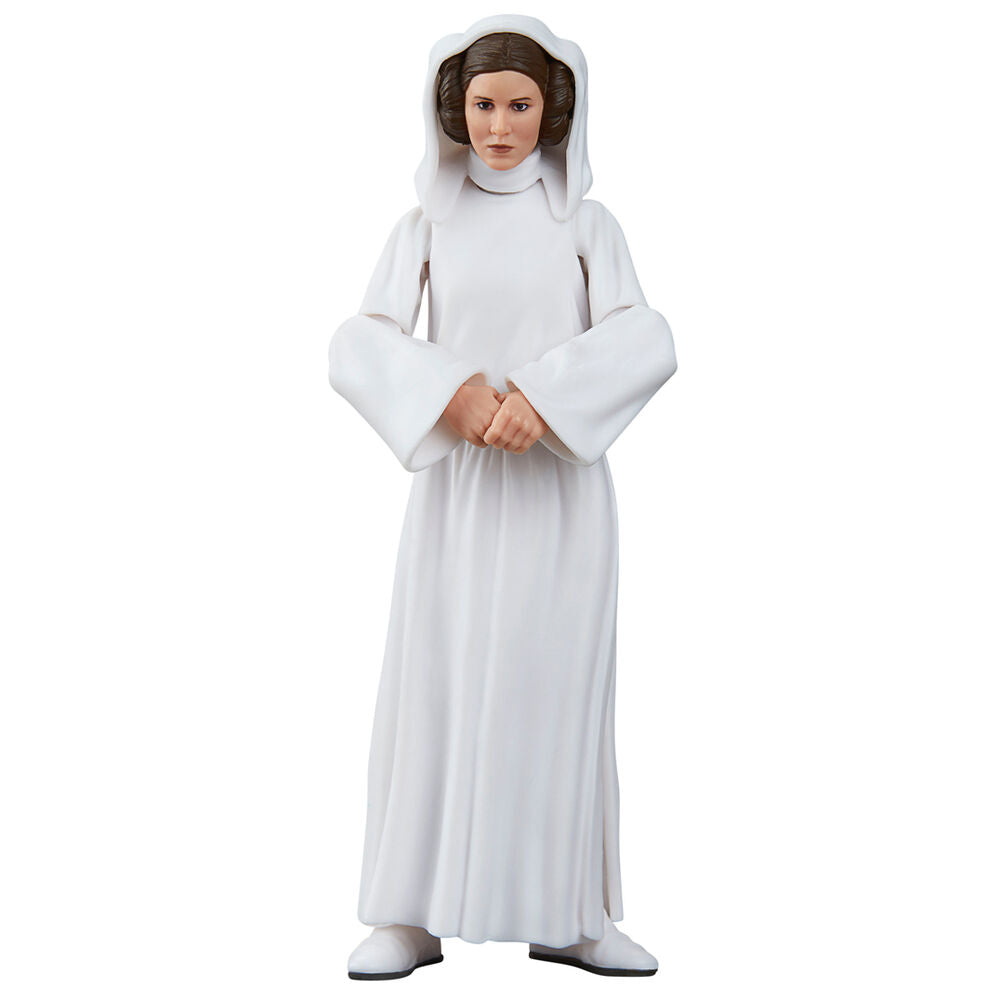 Packaging officiel HASBRO de la figurine Princess Leia Organa 15cm Star Wars