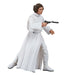 Vue arrière de la figurine montrant les détails de la coiffure de Princess Leia