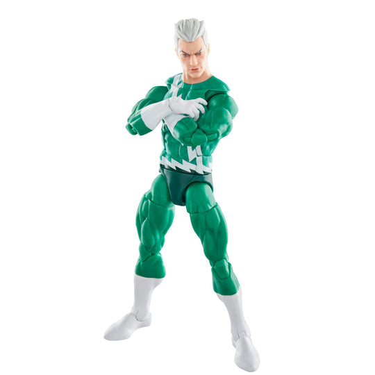Vue arrière de la figurine articulée Quicksilver Marvel Avengers