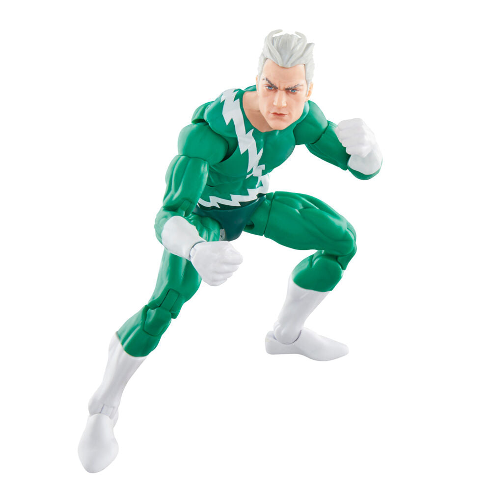 Détail des articulations flexibles de la figurine Quicksilver 15cm