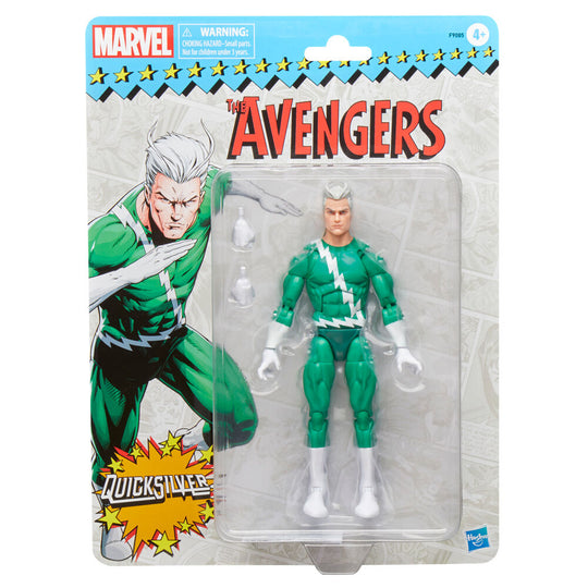 Figurine Quicksilver Marvel Avengers 15cm de face avec détails précis
