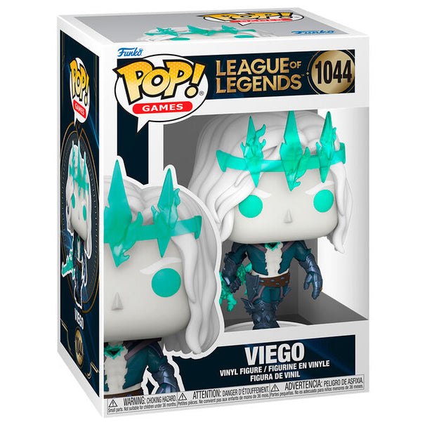 Figurine Funko POP de Viego de League of Legends en vinyle de 9 cm dans sa boîte cadeau officielle FUNKO