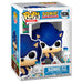 Figurine Funko POP Sonic The Hedgehog de 9 cm avec Chao, présentée dans sa boîte cadeau officielle FUNKO.