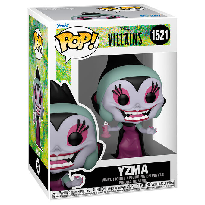 Figurine Funko POP Yzma Disney Villains en vinyle de 9 cm dans sa boîte cadeau