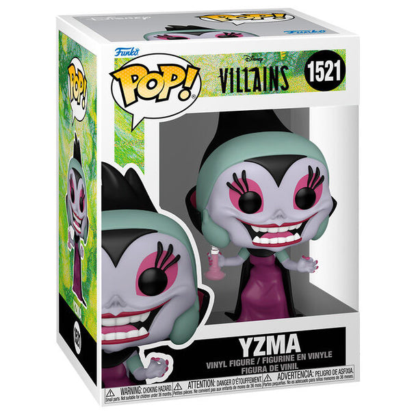 Figurine Funko POP Yzma Disney Villains en vinyle de 9 cm dans sa boîte cadeau