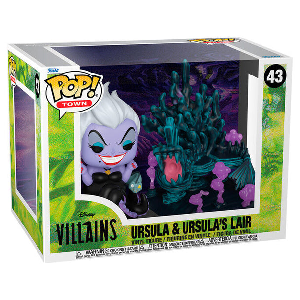 Figurine Funko POP Ursula, méchante Disney, avec détails précis et couleurs vives
