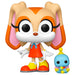 Vue rapprochée de la figurine Funko POP Sonic The Hedgehog Cream avec Cheese montrant les détails colorés