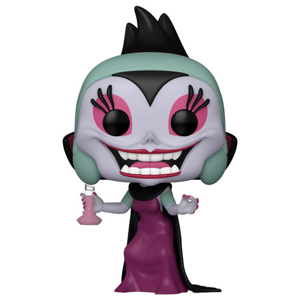 Vue détaillée de la figurine Funko POP Yzma Disney Villains avec ses couleurs vives et son design unique