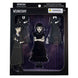 Pin's émaillé Loungefly représentant Wednesday Addams en gros plan avec détails précis
