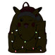 Vue latérale montrant la profondeur et les poches du sac à dos Pokémon Pikachu Holiday