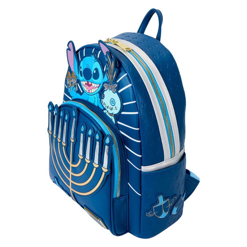 Intérieur spacieux du sac à dos Loungefly Disney avec compartiments pour organisation