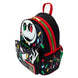 Dos du sac à dos avec bretelles ajustables et logo Loungefly visible