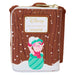 Image du portefeuille Loungefly Disney Winnie l'Ourson Holiday Friends ouvert avec ses multiples rangements