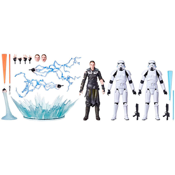 Ensemble Starkiller et Stormtroopers avec accessoires, figurines de collection HASBRO